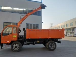 Mini bánh xe Dumper 3t 6t 10t 20t Dumper xe tải với đăng nhập cần cẩu - Product Image 3