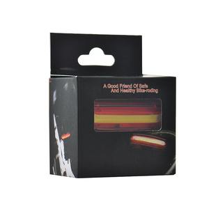 Feu arrière de vélo à LED rouge, rechargeable par USB, 4 modes, étanche IPX4, support en plastique pour la conduite nocturne - Product Image 3