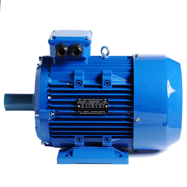 High Efficiency 3KW Three-Phase AC Electric Motor Industrial Use 380V 50Hz Options-750rpm 1000rpm 1500rpm 3000rpm 50Hz