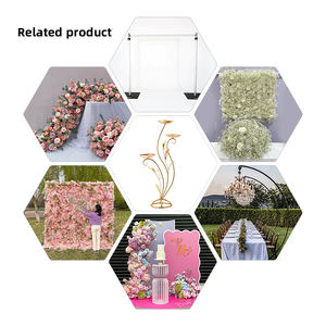 承诺三层金色婚庆花架铁大桌植物支架，优雅展示家居或办公室装饰 - Product Image 5