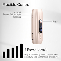 Appareil d'épilation au laser sans douleur, portable, à usage domestique, MLAY T15, refroidissement par glace, épilation IPL pour les jambes, les bras, les aisselles, le bikini