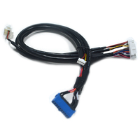 Kabel kustom PHB2.0-2 * 12P rakitan kawat PH2.0 8P harnes kabel DC 3.5 pria DC5.5 wanita UL2464 26AWG perakitan kabel