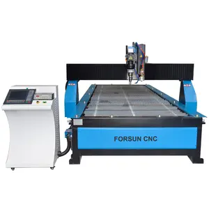 Cheap CNC Plasma Cutter best price For Metal Sheet Round and Square Tube Cutting & Drilling
