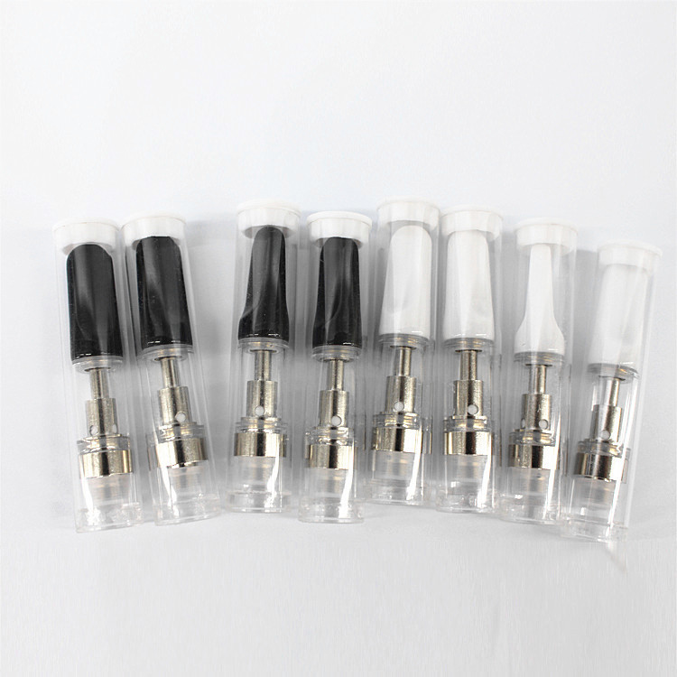 No Heavy Metals No Lead Full Ceramic CBD Oil Vape Cartridge 1ml With A Grade Ceramic Coil For 65%-90% Thick Oil cbd cartridges