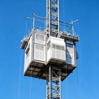 Monte-charge électrique pour la construction de bâtiments de grande hauteur, transport de personnel et de matériel sur les chantiers