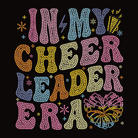 Meilleures ventes : Transferts thermiques en strass pour T-shirts, design ERA Cheerleading