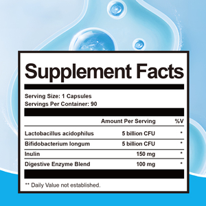 Cápsulas Premium Lactobacillus Acidophilus Gutharmony para vitalidad diaria y soporte natural 90 Ct - Product Image 3