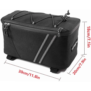 Bolsa de refrigeración para maletero de bicicleta con aislamiento impermeable, bolsa de ciclismo, estante trasero, bolsas para alforjas de bicicleta, cajas - Product Image 2