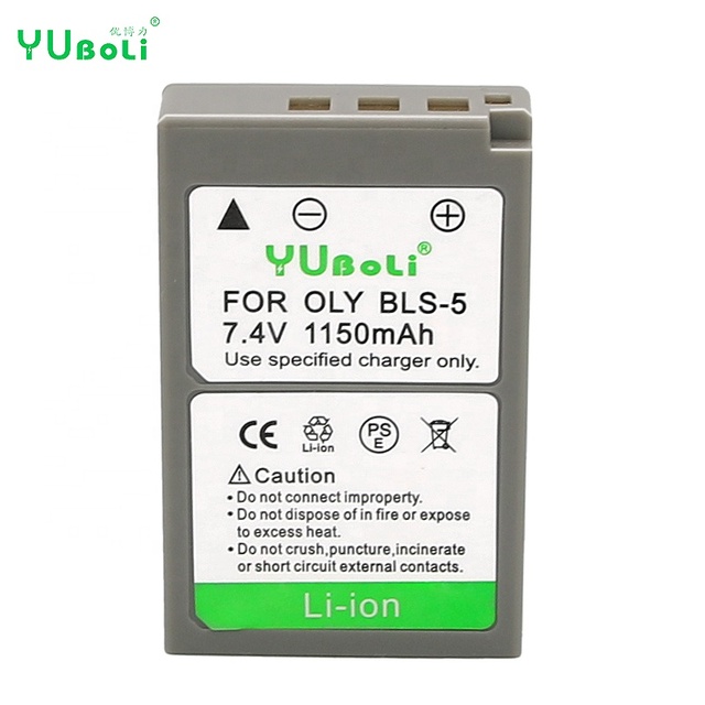 7.4V 1150mAh PS-BLS1 BLS-1 BLS5 PS-BLS5 BLS-50 Rechargeable Battery for Olympus E-PL1 E-PM1 EP3 EPL3 Evolt E-420 E-620 E-450