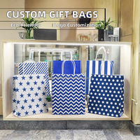 Tas Kertas Kraft Klasik Custom Grosir dengan Cetak Offset untuk Perhiasan, Hadiah, Supermarket, Pameran, Promosi, dan Pita