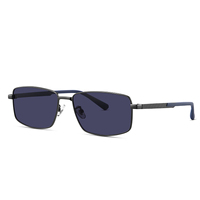 Lunettes de soleil rectangulaires à verres verts pour hommes avec monture fine à double pont, idéales pour la conduite, les trajets quotidiens et les voyages – Pour les acheteurs de magasins d'optique