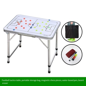 <span class=keywords><strong>Tableau</strong></span> tactique <span class=keywords><strong>de</strong></span> football pliable en alliage d'aluminium avec cadre magnétique, pour l'enseignement, les jeux <span class=keywords><strong>de</strong></span> société et l'entraînement des entraîneurs, 45x32cm - Product Image 4
