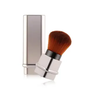 Brosses souples pour le maquillage, accessoires pour les ongles, poudre d'or, pinceaux rétractable, pour Gel UV acrylique, 1 pièce