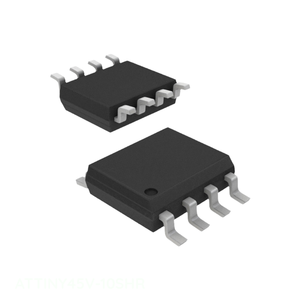 Compre Componentes Electrónicos en Línea, Distribuidor Autorizado Integrado, 8 SOlC (0.209 "5,30mm de Ancho), a través de la ATTINY45V-10SHR - Product Image 1