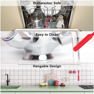 Thực phẩm cấp <span class=keywords><strong>Silicone</strong></span> Thìa chịu nhiệt <span class=keywords><strong>Silicone</strong></span> Jar <span class=keywords><strong>scraper</strong></span> mứt spreader Bánh kem bơ spatulas trộn bột <span class=keywords><strong>scraper</strong></span> - Product Image 5