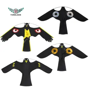 Fábrica diretamente venda 120cm dos desenhos animados tridimensional fácil hawk kite pássaro scarer kite