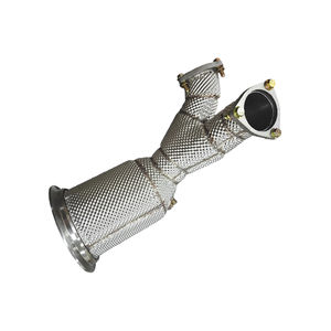 AKS Heatshield سباق Downpipe لأودي SQ5 Downpipe - Product Image 1
