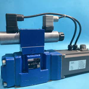 R901225987 4WRKE10W8-50L วาล์วควบคุมทิศทางแบบสัดส่วนพร้อม OBE, ระบบไฮดรอลิกแบบควบคุมด้วยนักบินสำหรับการควบคุมในอุตสาหกรรม - Product Image 5