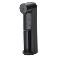 Cargador de batería de litio USB tipo C de una sola ranura, salida de 3,7-4,2 V, accesorio compatible con varios modelos, directo de fábrica