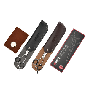 WMARK-Tijeras de peluquería de alta calidad, set de tijeras de corte de pelo de salón de peluquería, herramientas de peluquería 6CR13 - Product Image 6