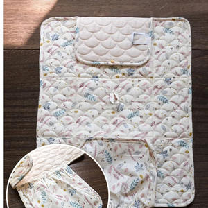 Tapis à <span class=keywords><strong>langer</strong></span> personnalisé écologique doux et confortable pour nouveau-né Produits de voyage pour bébé matelassé Coussin à <span class=keywords><strong>langer</strong></span> vente directe - Product Image 3