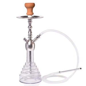 Cachimba de Acero Inoxidable Esmerilado de Lujo 2024, Tamaño Grande, Piezas Personalizadas para Cachimba, Cachimba en Oferta, Caja de Regalo con Luz - Product Image 1