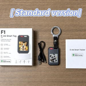 Localizzatore Smart Tag F1 con Display E-Ink Compatibile con <span class=keywords><strong>Apple</strong></span> Find My, GPS e NFC per Portafogli e Bagagli - Product Image 2
