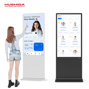 Kiosque publicitaire à écran tactile de 43, 50, 55, 65 pouces, affichage vidéo, signalisation numérique, écran publicitaire avec support, vente en gros - Product Image 1