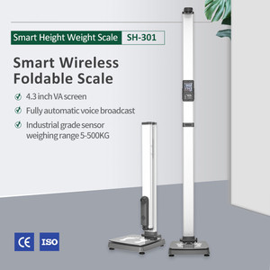 Siêu âm chiều cao trọng lượng quy mô <span class=keywords><strong>BMI</strong></span> Chiều cao Trọng lượng máy - Product Image 2