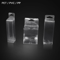 Boîtes en plastique recyclables, petites boîtes de rangement en PVC, PET, PP transparentes, boîtes cadeaux étanches avec couvercle pour bijoux, cadeaux de fête