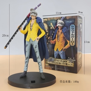 Set <span class=keywords><strong>de</strong></span> 6 <span class=keywords><strong>Figuras</strong></span> <span class=keywords><strong>de</strong></span> <span class=keywords><strong>Anime</strong></span> Directo <span class=keywords><strong>de</strong></span> Fábrica: Luffy, Zoro, Trafalgar Law, Estatuas <span class=keywords><strong>de</strong></span> PVC Multiforma para Colección y Regalo, Venta al por Mayor - Product Image 4