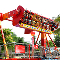 Manège à sensations fortes Giant SHENLON SLTS-A Top Spin, fabricant et exportateur de manèges de parc d'attractions personnalisés avec certification CE, 20 places