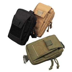 Pochette tactique Molle, sac de rangement, équipement de camping en plein air, pochettes utilitaires en tissu Oxford multicolores pour la randonnée et les voyages - Product Image 1