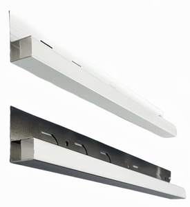 1708B Nouveau design <span class=keywords><strong>Profilé</strong></span> LED <span class=keywords><strong>plat</strong></span> mural en <span class=keywords><strong>aluminium</strong></span> Série 6000 Argent pour découpe, soudure, poignée OEM, éclairage, décorations, porte - Product Image 4