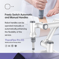 TheraFlex Pro R3 Ayakta Fizyoterapi Rehabilitasyon Robotu Masaj 4'ü 1 Arada Şok Dalgası Terahertz RF AI Fasya Güzellik Salonu