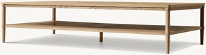Mesa de Centro de Madera Sólida Estilo Americano RH con Diseño Clásico Tradicional de Lujo, Ecológica, para Muebles de Sala de Estar - Product Image 5