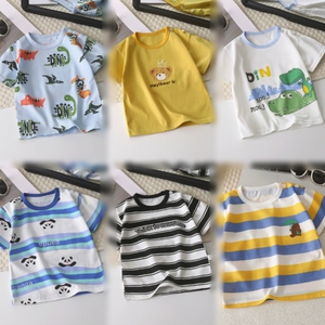 เสื้อผ้าเด็กขายส่งยกกระสอบ ชุดฤดูร้อนสำหรับเด็ก สต็อกจำนวนมากสำหรับร้านค้าปลีก ผู้ค้าส่ง ไซส์คละแบบ สำหรับเด็กทารกและเด็กเล็ก - Product Image 2