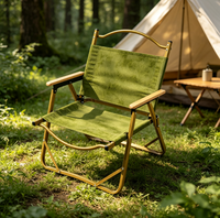Chaise pliante portable en alliage d'aluminium pour camping, ensemble table et chaise d'extérieur pour entrepôt et parc