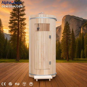 Sauna sur pied 1 personne <span class=keywords><strong>douche</strong></span> pour la maison <span class=keywords><strong>douche</strong></span> extérieure <span class=keywords><strong>solaire</strong></span> <span class=keywords><strong>en</strong></span> <span class=keywords><strong>bois</strong></span> - Product Image 1