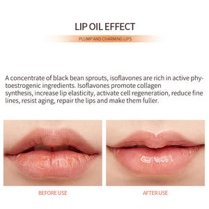 Kleine oplage mini capsule gember-munt lip plumping olie & gloss hydraterende vloeistof unisex aangepaste logo - Product Image 2