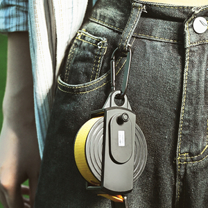 <span class=keywords><strong>Corde</strong></span> <span class=keywords><strong>à</strong></span> <span class=keywords><strong>linge</strong></span> portable avec 34 boucles anti-vent, <span class=keywords><strong>enrouleur</strong></span> automatique de type cerf-volant, 3,6 m, sangle en polyester durable pour le voyage et le camping - Product Image 4