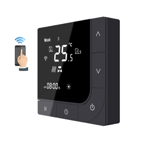 Thông Minh Kỹ Thuật Số Nhiệt Cho Gas Nồi Hơi Thiết Kế Hiện Đại Linh Hoạt 230V Lập Trình Sưởi Ấm Sàn Cho Phòng Tắm Wifi Kết Nối - Product Image 1