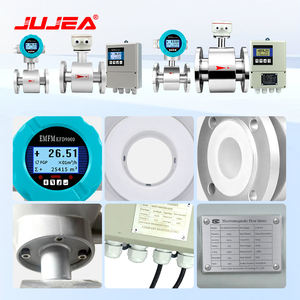 Jujea電磁流量計ステンレス鋼OEM DN150泥海水下水排水用 - Product Image 5