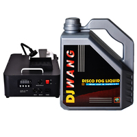 Huile de fumée Non toxique de sécurité d'usine 4,5 l DJ Disco brouillard liquide liquide de brouillard Durable pour équipement d'effet de scène de discothèque