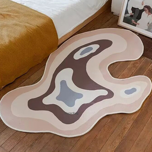 Tapis de dessin animé décoration de la maison ménage imprimé tapis pour enfants CD rond tapis découpé - Product Image 6