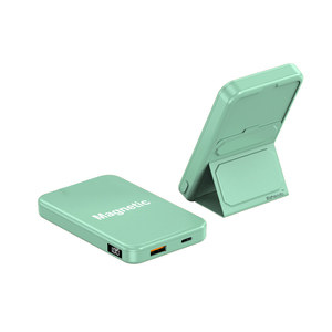 เครื่องชาร์จแบตเตอรี่แบบพกพา PD แม่เหล็กไร้สาย20W แบบไร้สาย <span class=keywords><strong>iPhone</strong></span> 15 <span class=keywords><strong>14</strong></span> 13 12 <span class=keywords><strong>PRO</strong></span> <span class=keywords><strong>MAX</strong></span> 5000mAh 20000mAh ABS - Product Image 3