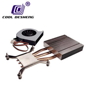 Radiateurs <span class=keywords><strong>PC</strong></span> à prix d'usine, <span class=keywords><strong>refroidisseur</strong></span> d'ordinateur <span class=keywords><strong>portable</strong></span> 60x60, <span class=keywords><strong>refroidisseur</strong></span> CPU à profil bas avec éclairage RVB - Product Image 5