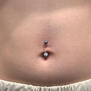 Anneau de Nombril Incrusté de CZ en Titane, <span class=keywords><strong>Banane</strong></span> Incurvée, Nombril, Piercing, Vente en Gros, <span class=keywords><strong>Sac</strong></span> Opp Simple, Mode Sexy - Product Image 6