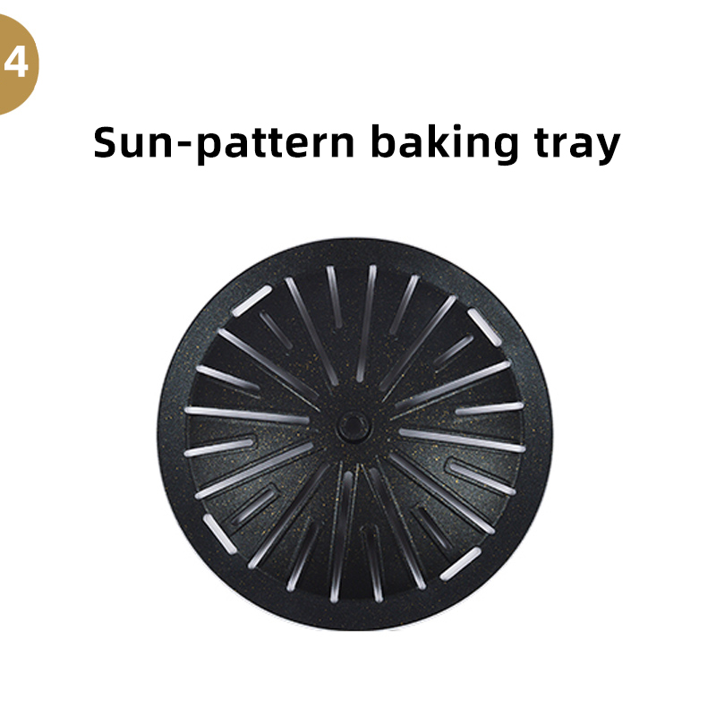 4-Sun Pattern Grill Pan