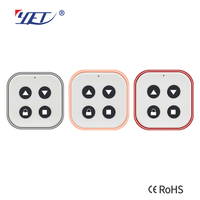 Nuevo Control Remoto Universal de 4 Botones con Código de Aprendizaje 315M 433M, Venta Directa de Fábrica, Interruptor de Control Remoto para Puerta de Garaje